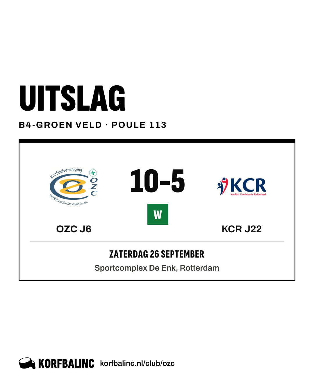 OZC J6 - KCR J22