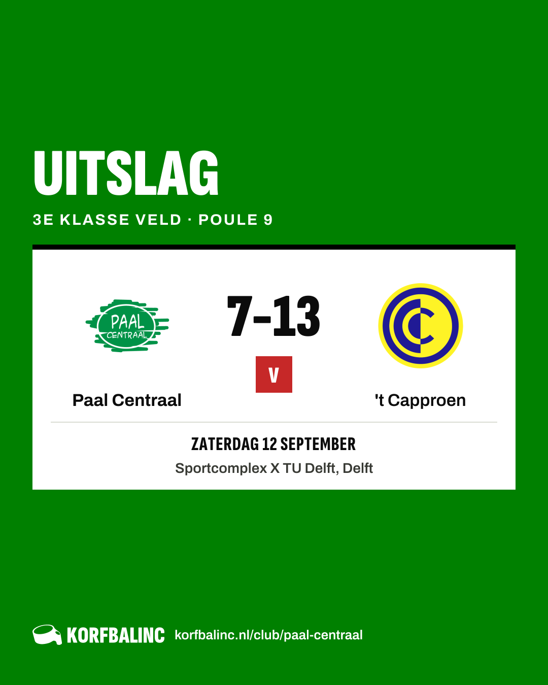 Paal Centraal - 't Capproen