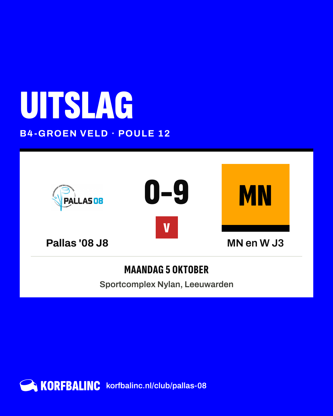 Pallas '08 J8 - MN en W J3