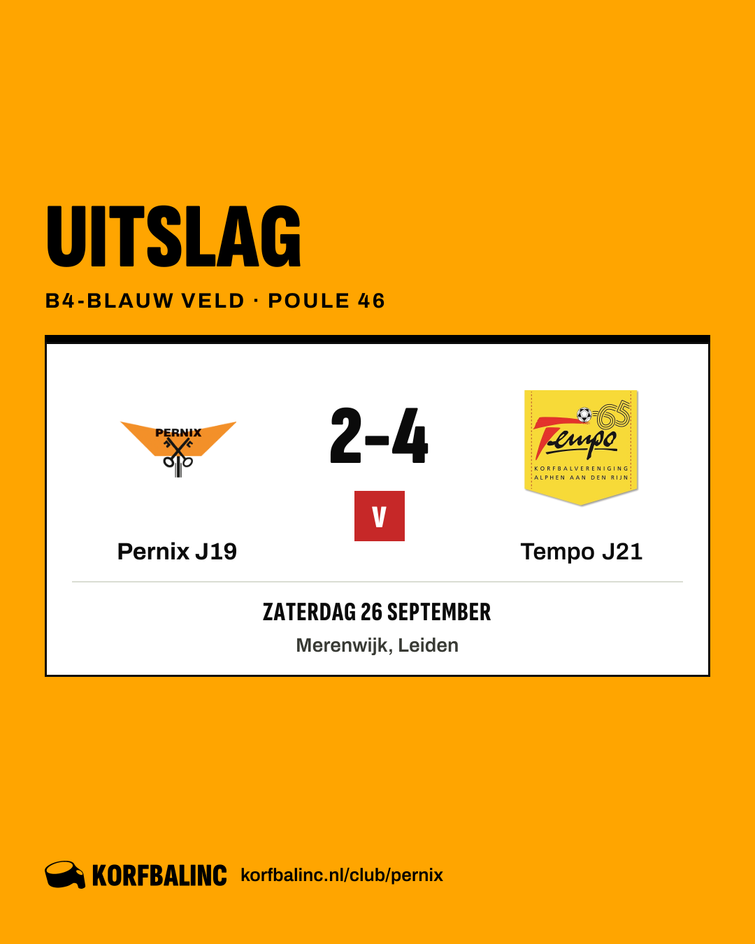 Pernix J19 - Tempo J21