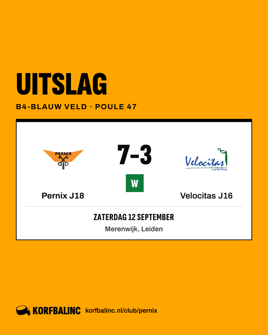 Pernix J18 - Velocitas J16