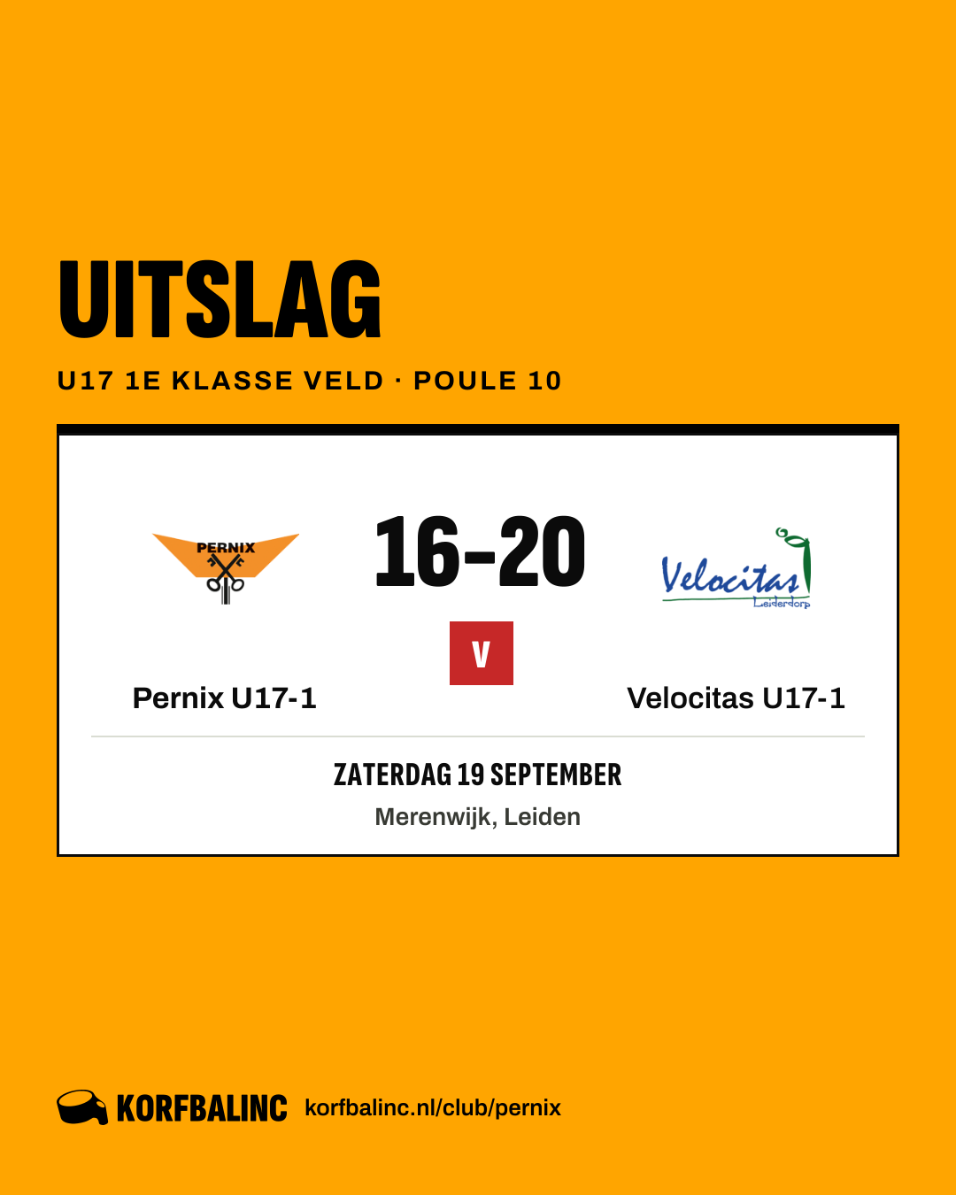 Pernix U17-1 - Velocitas U17-1