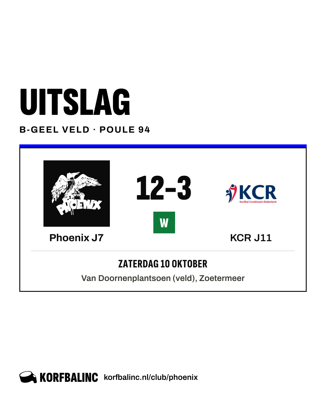 Phoenix J7 - KCR J11