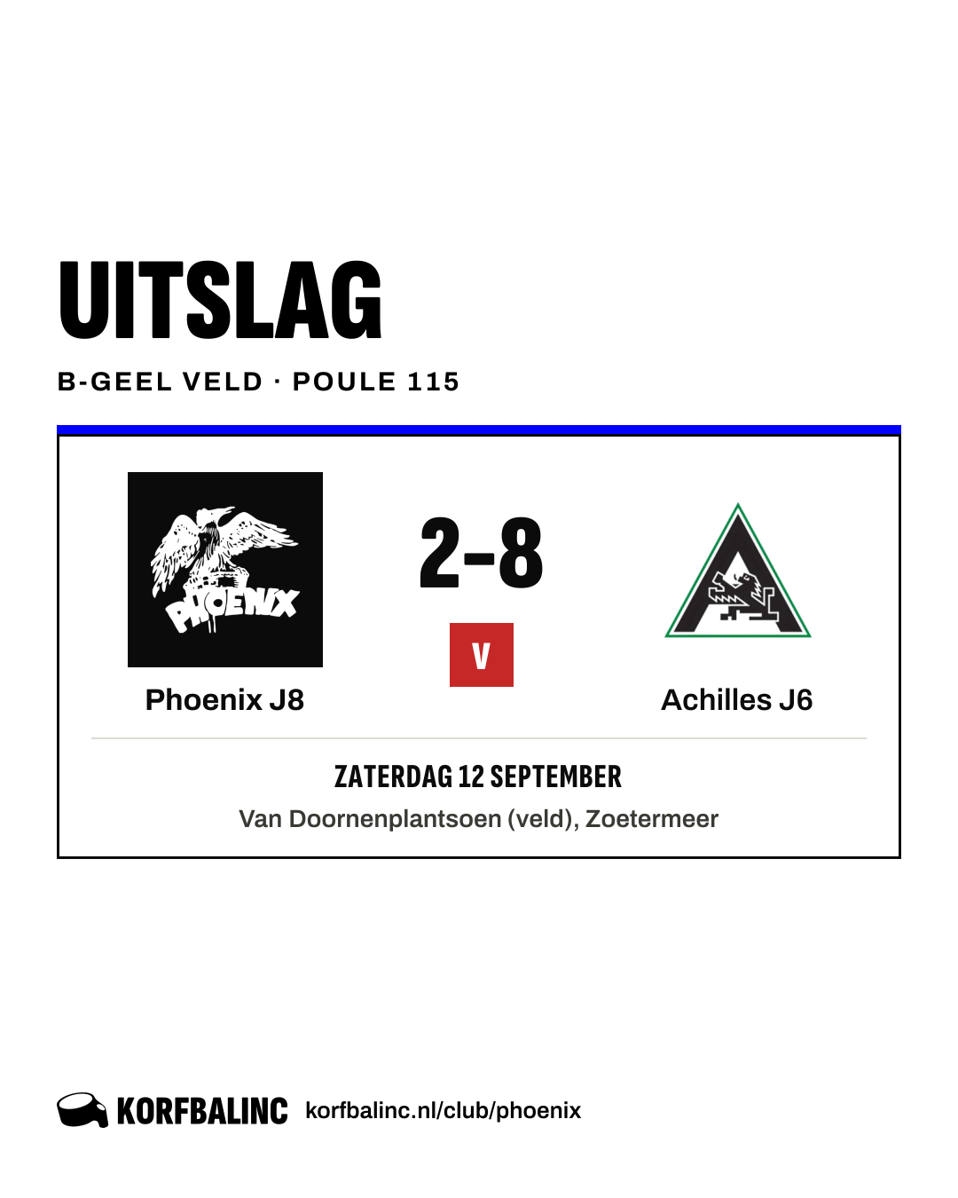 Phoenix J8 - Achilles J6
