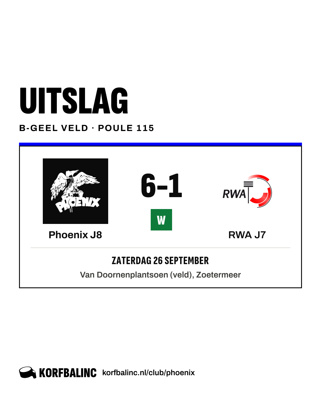 Phoenix J8 - RWA J7