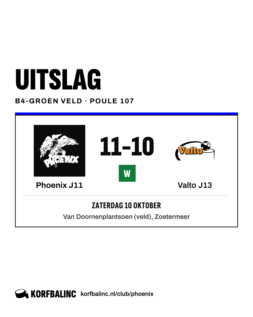 Phoenix J11 - Valto J13