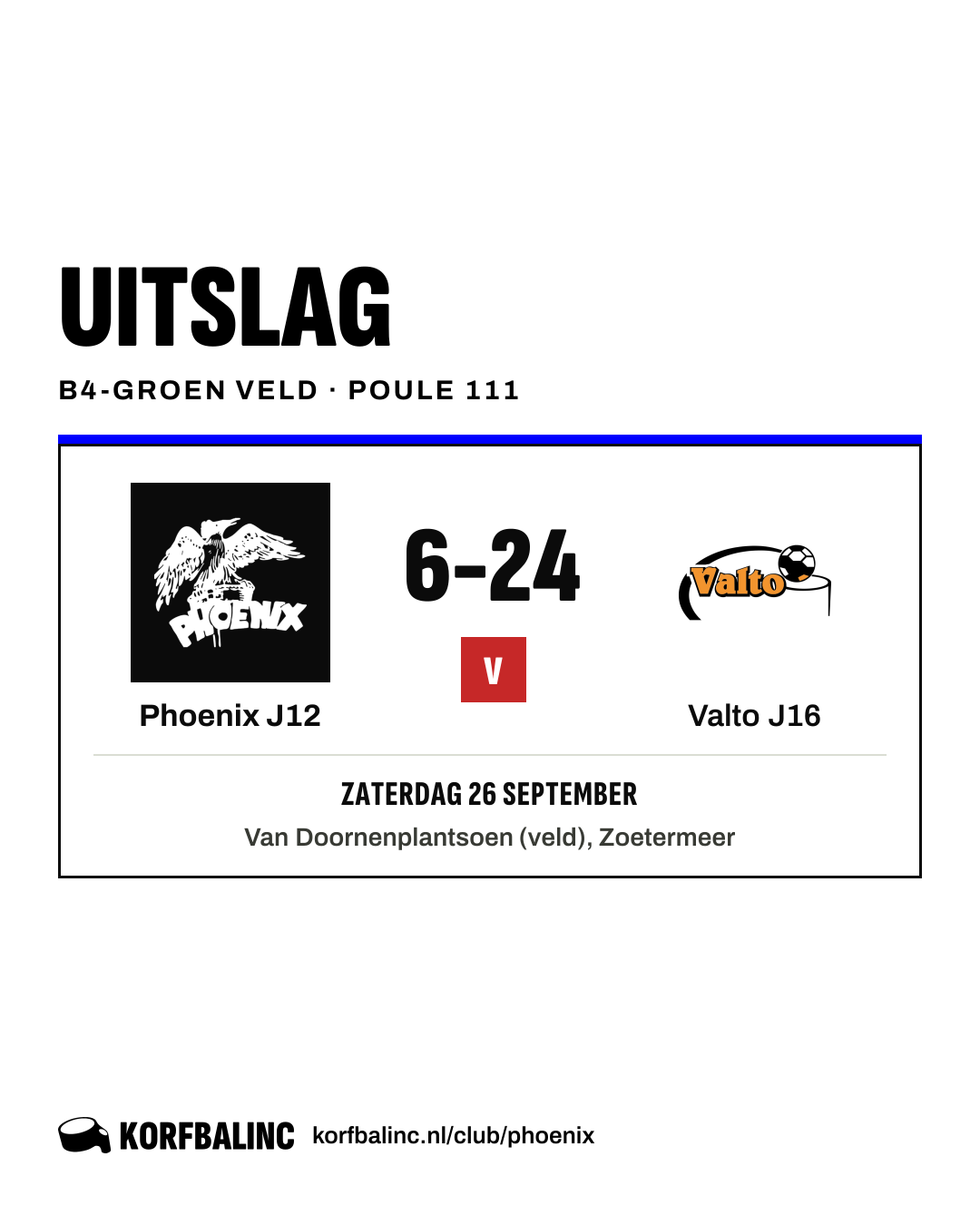 Phoenix J12 - Valto J16