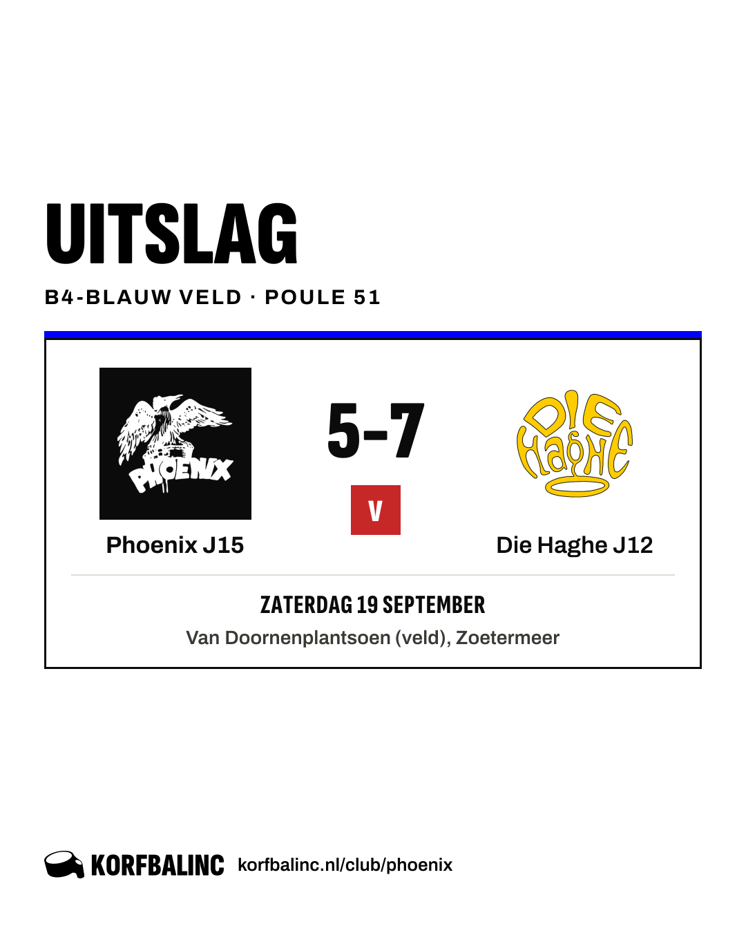 Phoenix J15 - Die Haghe J12
