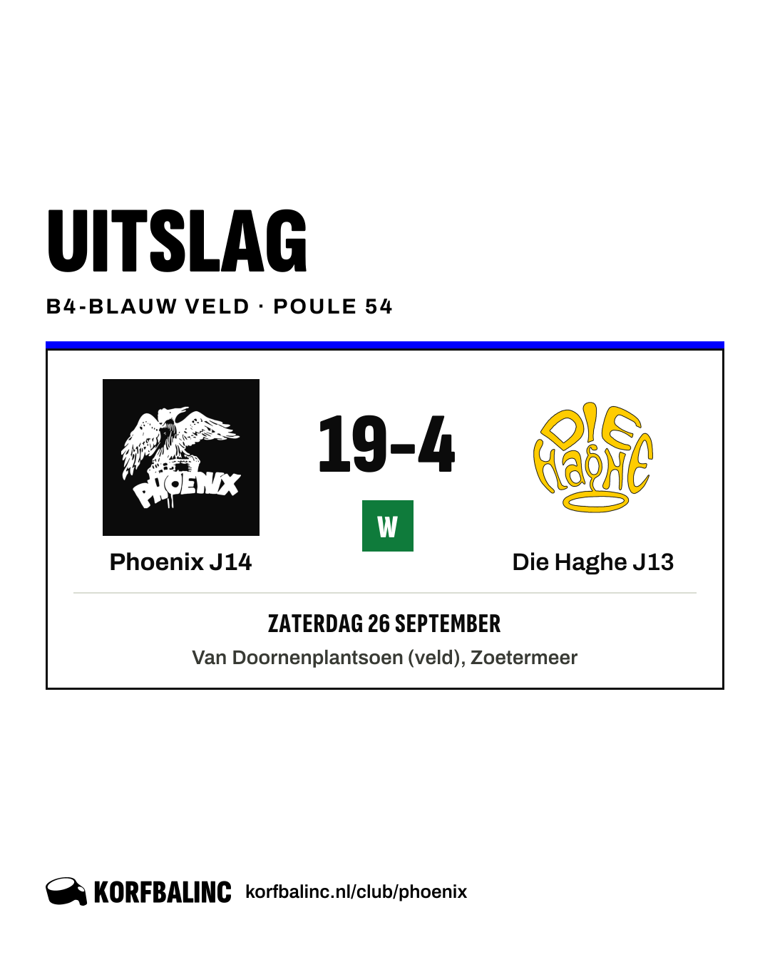 Phoenix J14 - Die Haghe J13