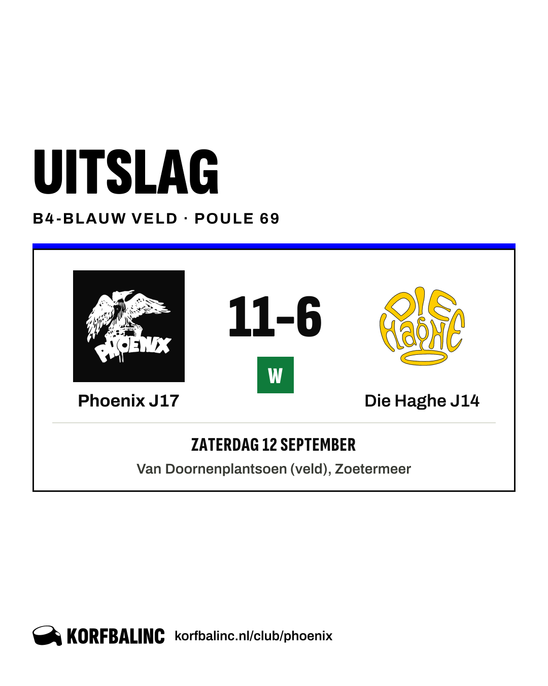 Phoenix J17 - Die Haghe J14