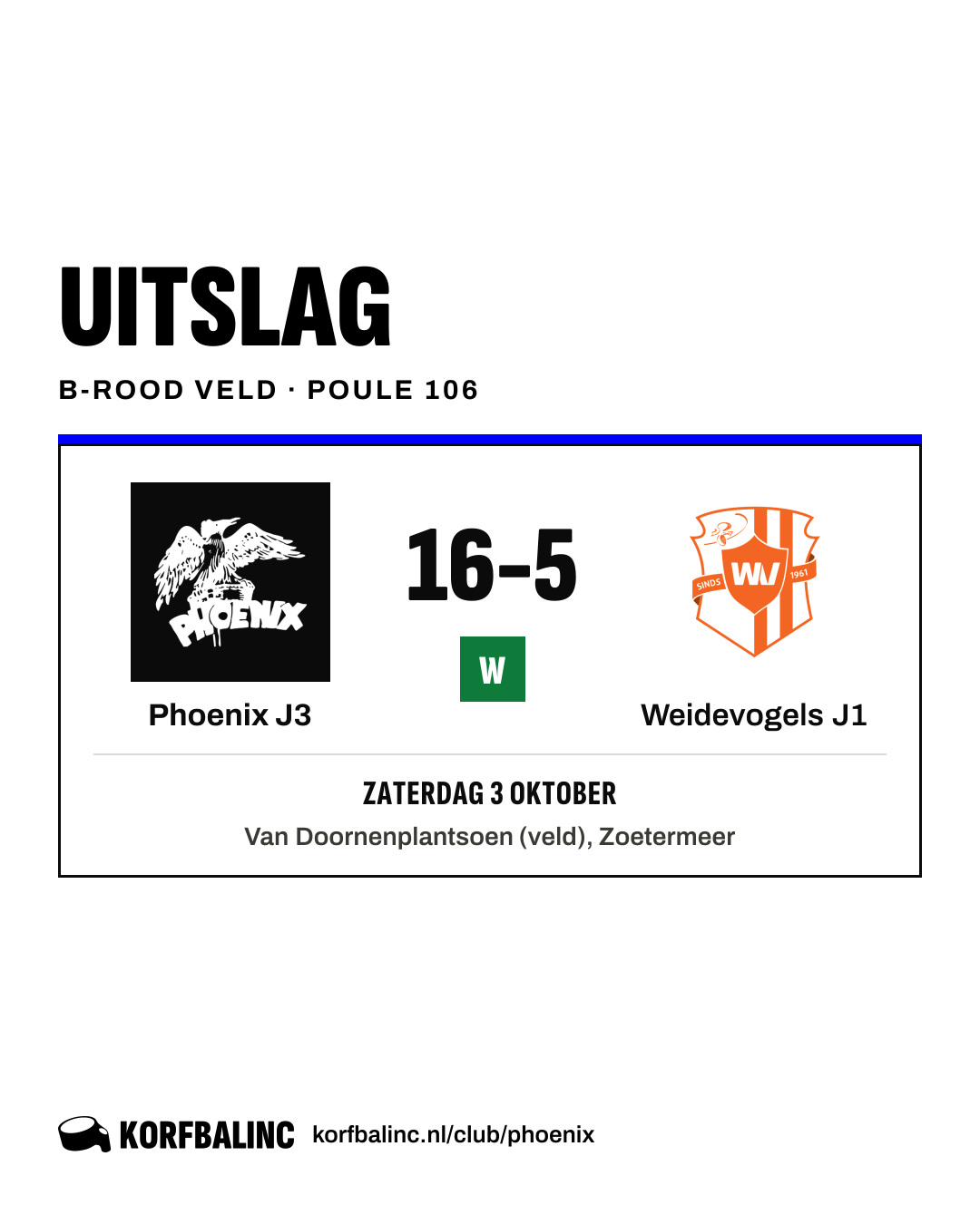 Phoenix J3 - Weidevogels J1