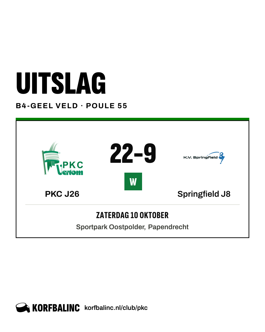 PKC J26 - Springfield J8