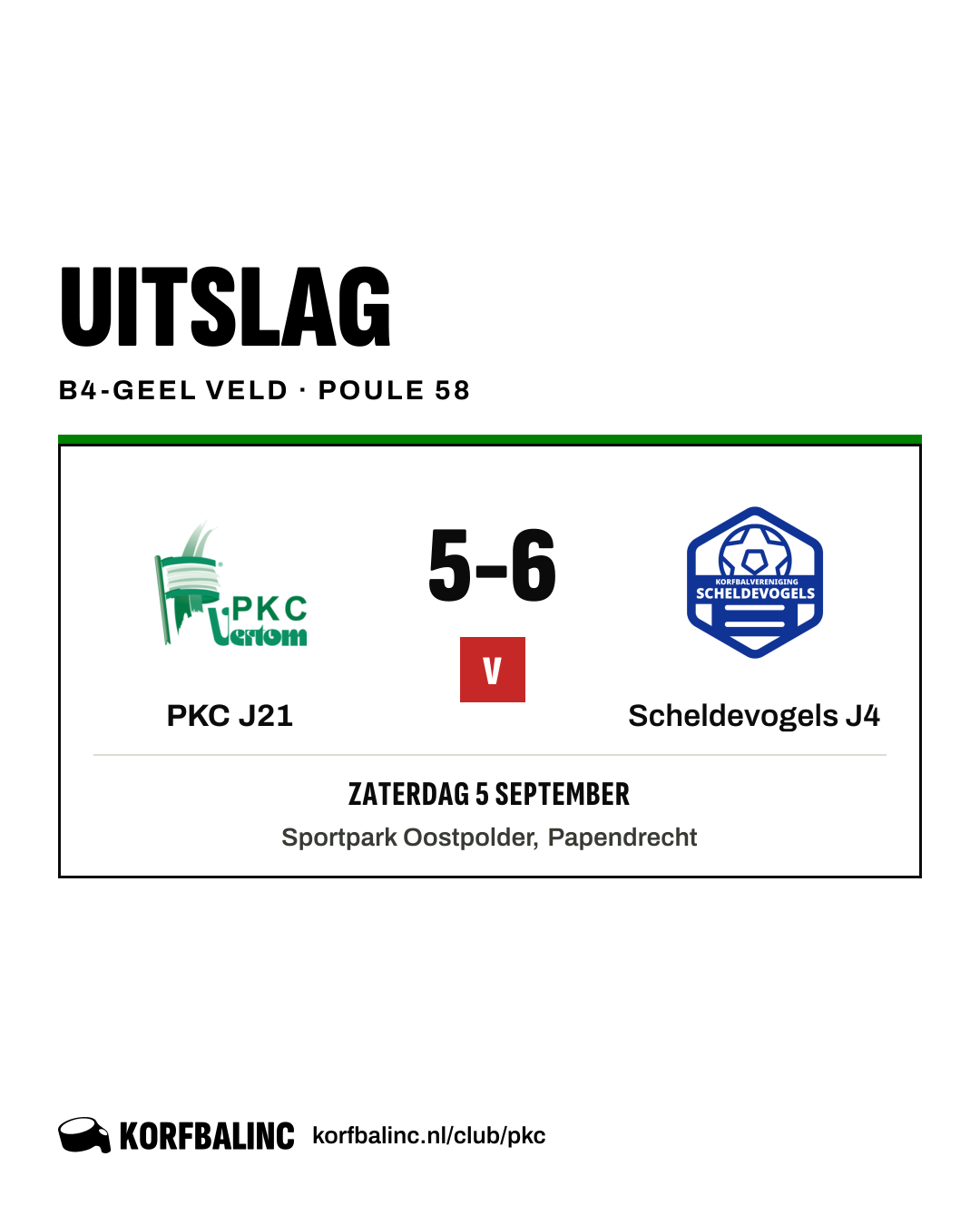 PKC J21 - Scheldevogels J4