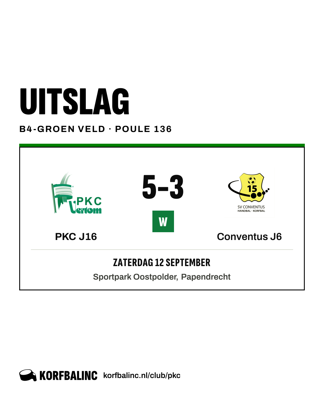 PKC J16 - Conventus J6
