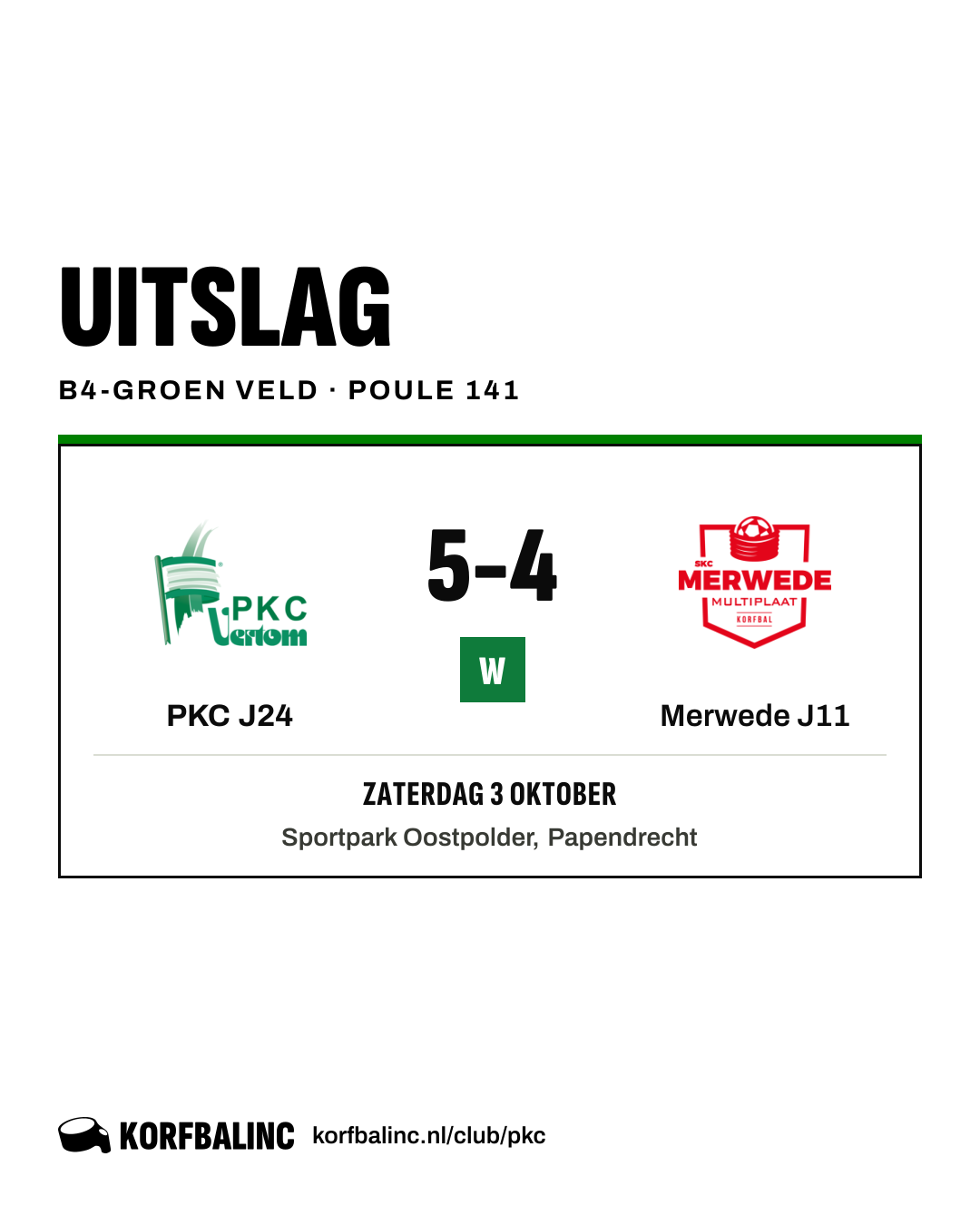 PKC J24 - Merwede J11