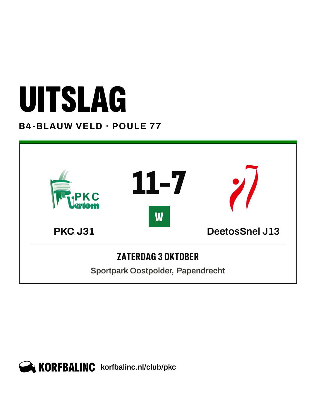 PKC J31 - DeetosSnel J13