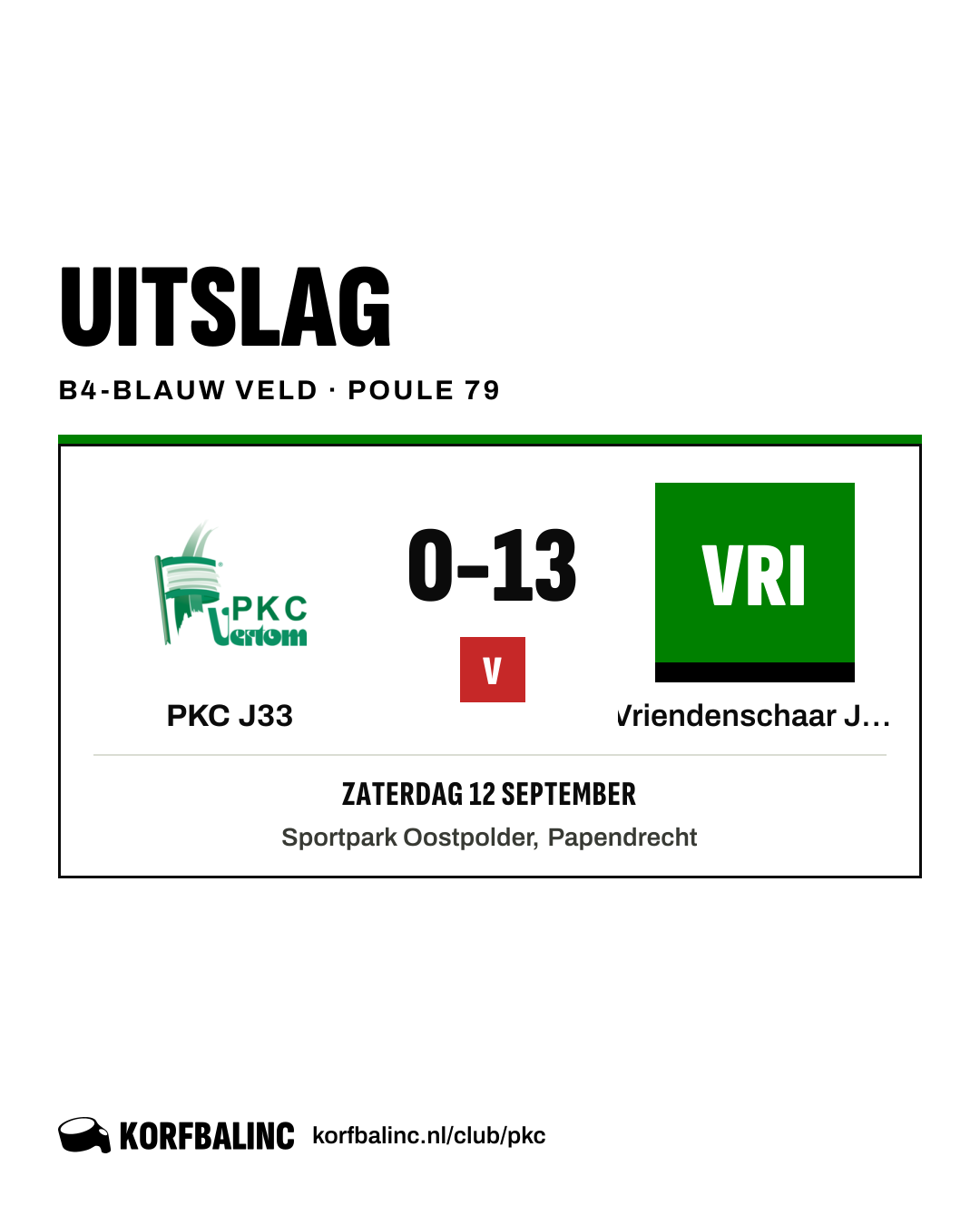 PKC J33 - Vriendenschaar J21