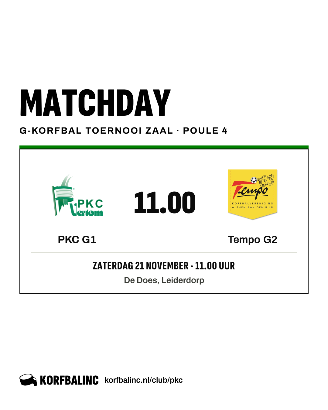 PKC G1 - Tempo G2