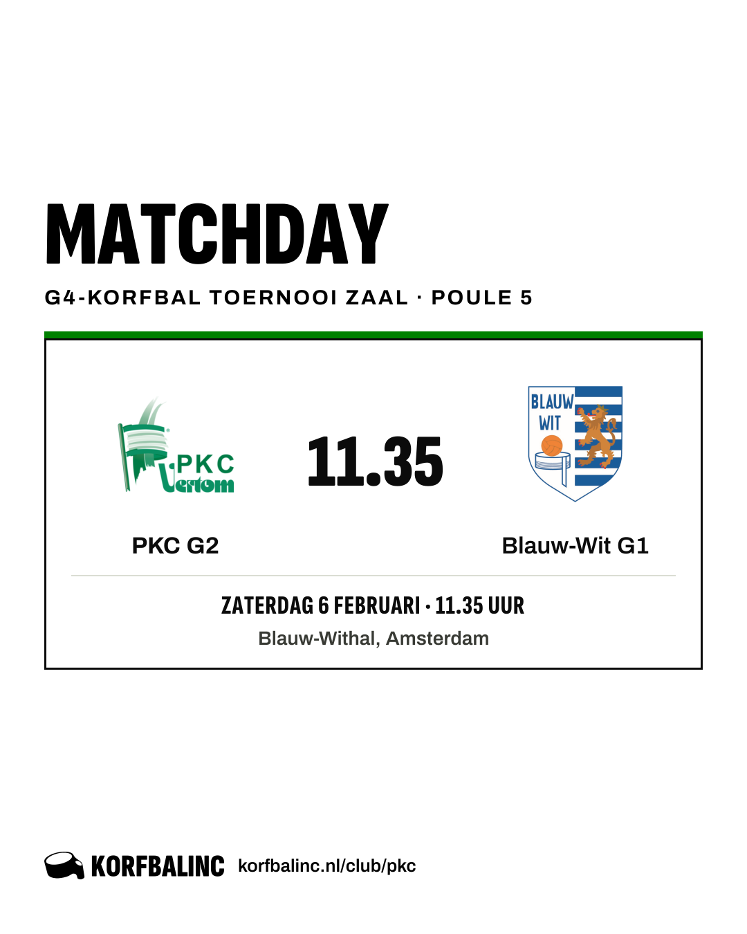 PKC G2 - Blauw-Wit G1
