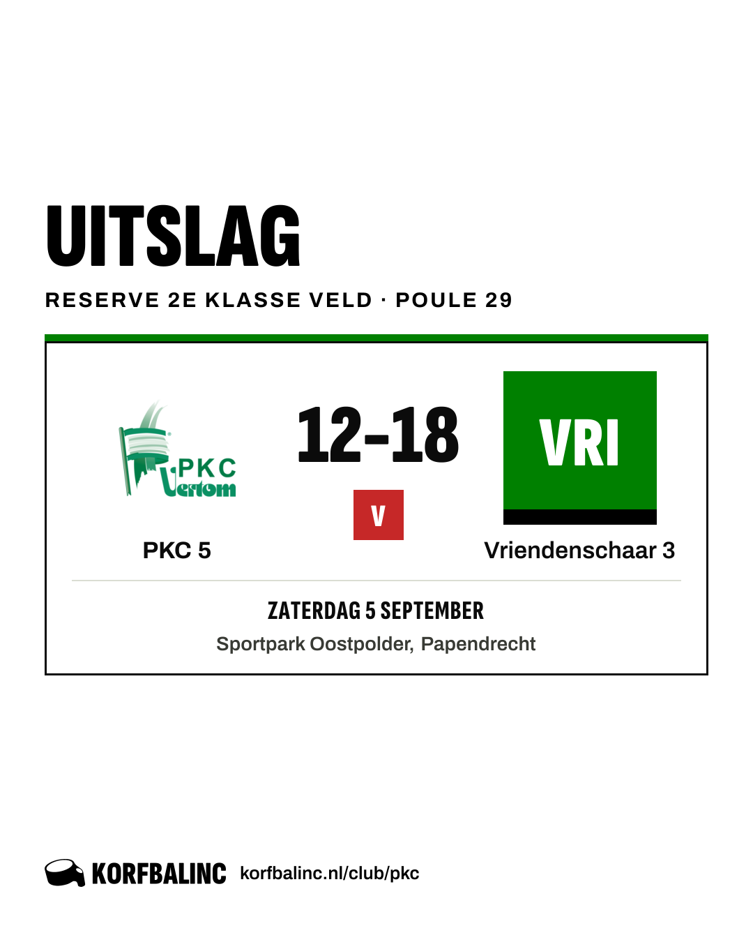 PKC 5 - Vriendenschaar 3