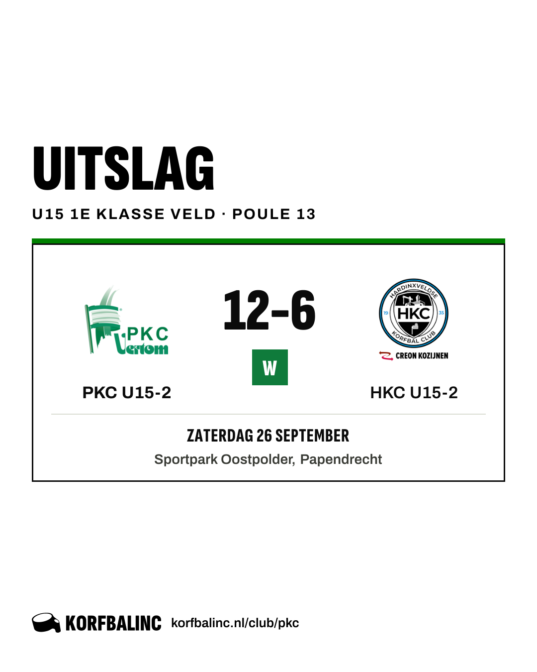 PKC U15-2 - HKC U15-2