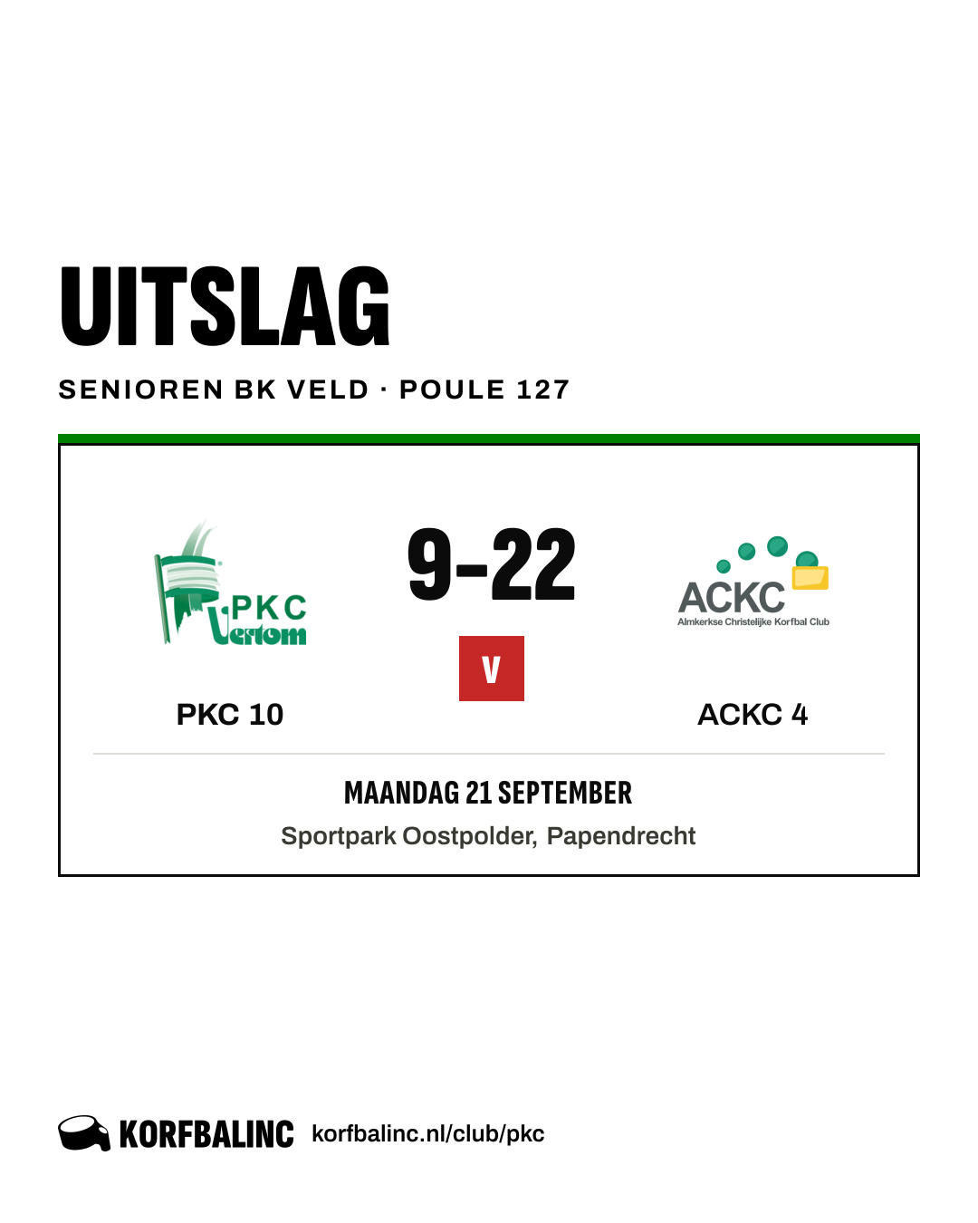 PKC 10 - ACKC 4