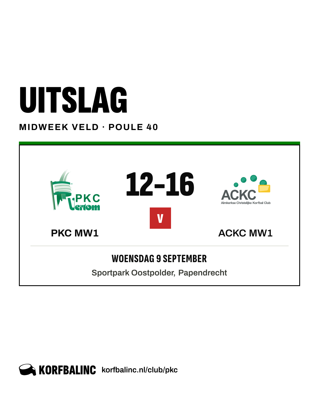 PKC MW1 - ACKC MW1