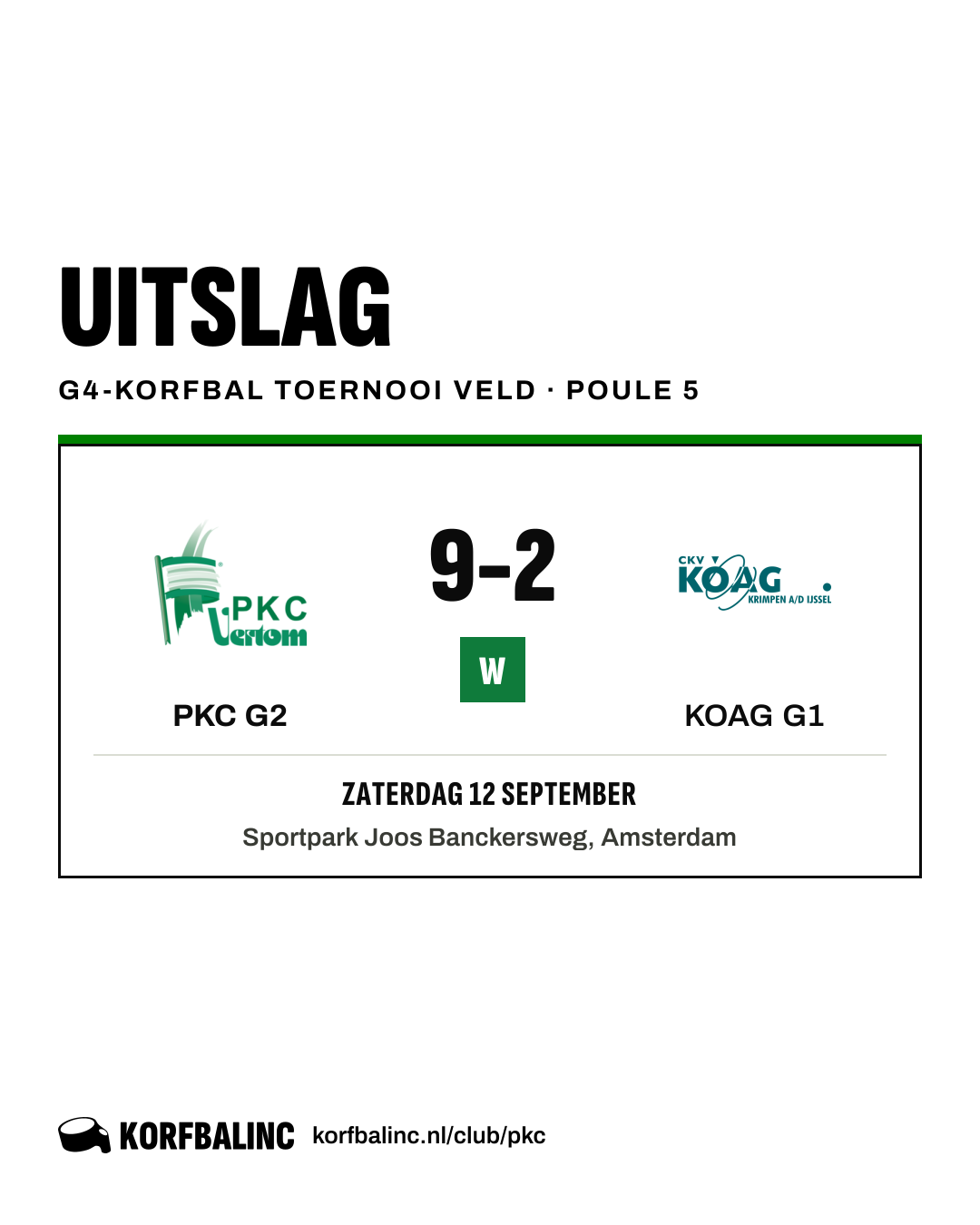 PKC G2 - KOAG G1