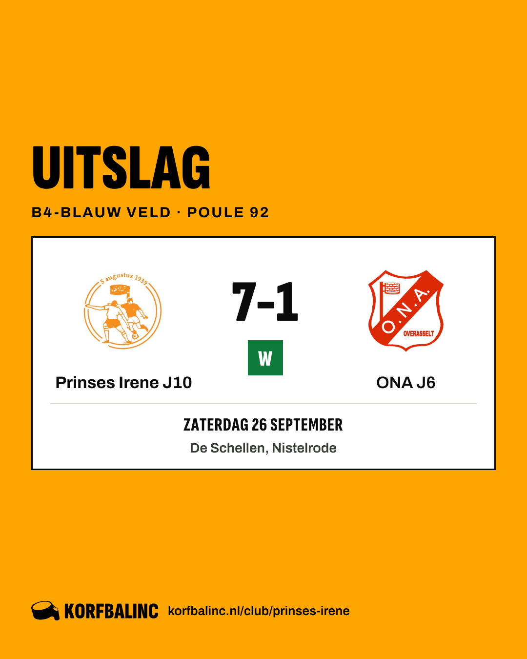Prinses Irene J10 - ONA J6
