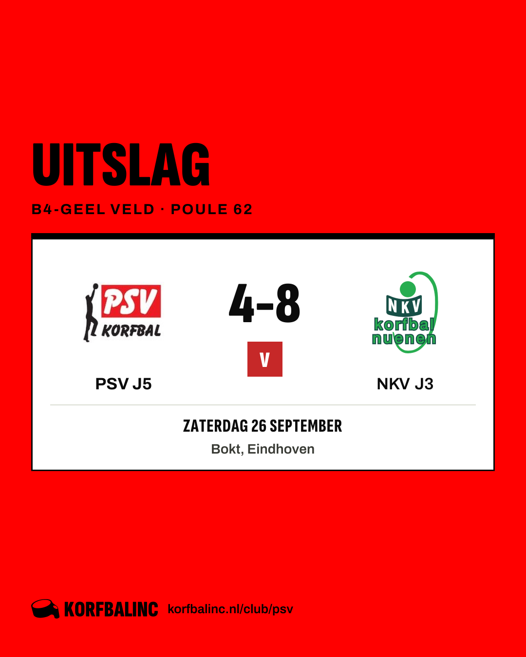 PSV J5 - NKV J3