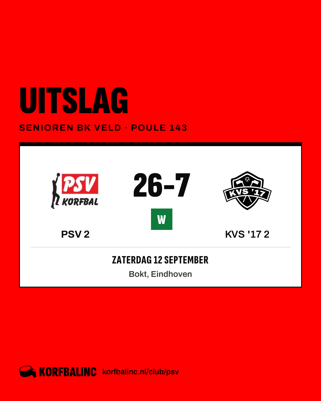 PSV 2 - KVS '17 2