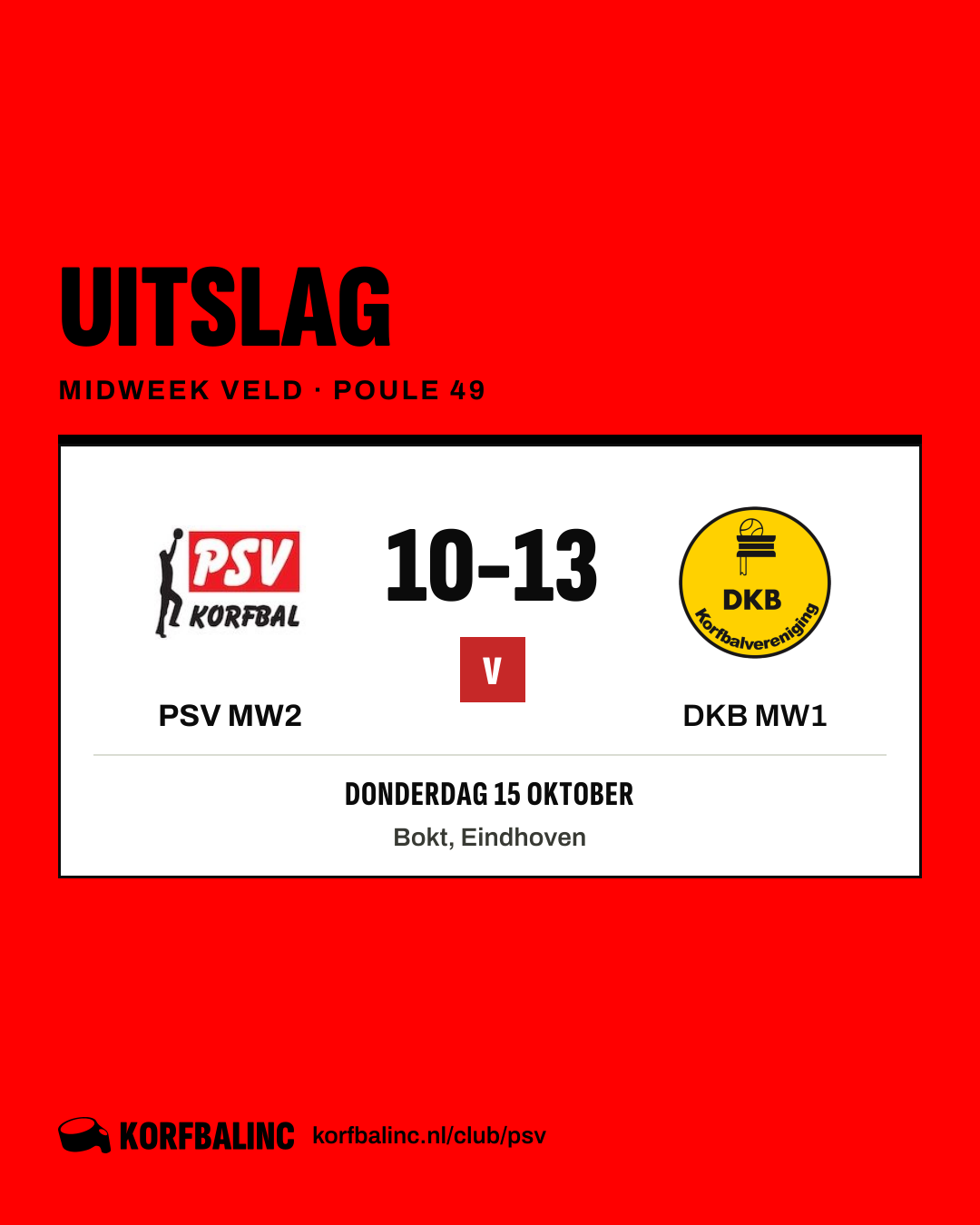 PSV MW2 - DKB MW1