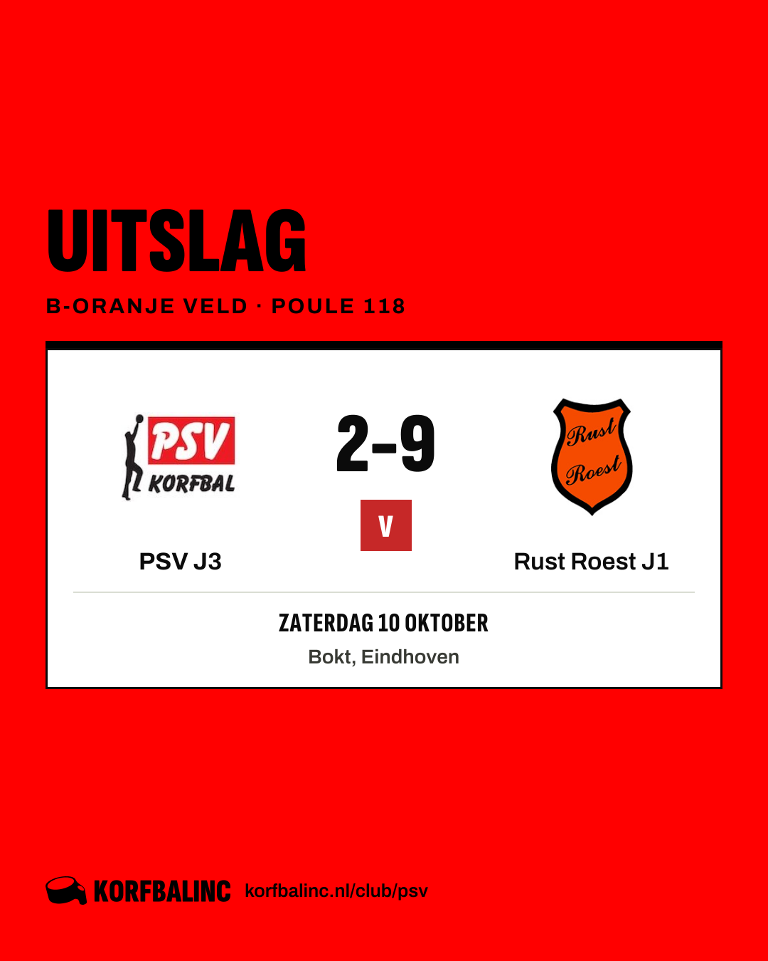PSV J3 - Rust Roest J1