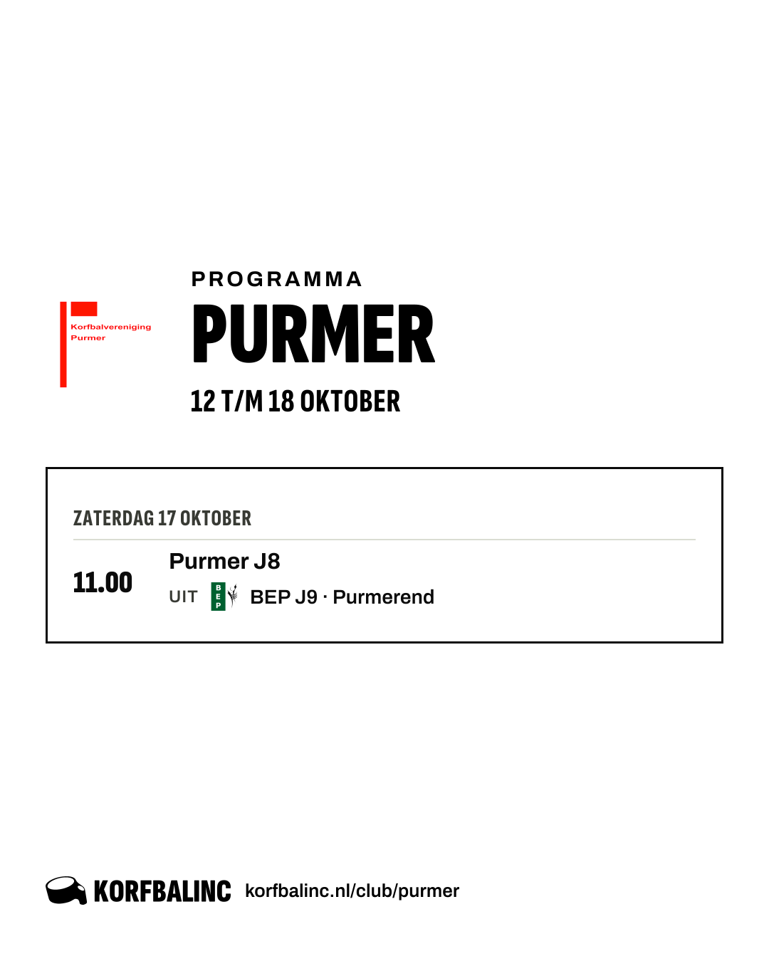 Programma Purmer
