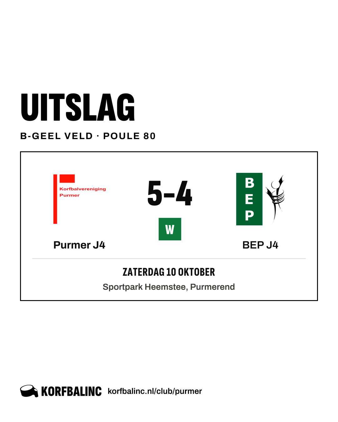 Purmer J4 - BEP J4