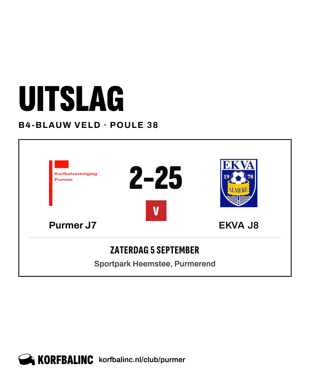 Purmer J7 - EKVA J8