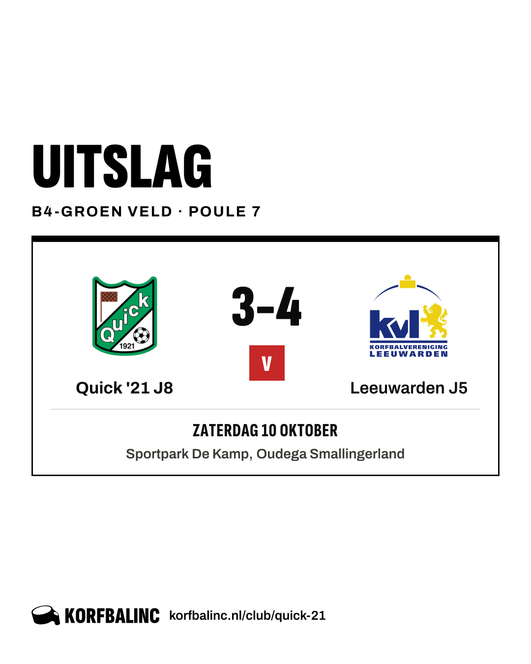 Quick '21 J8 - Leeuwarden J5