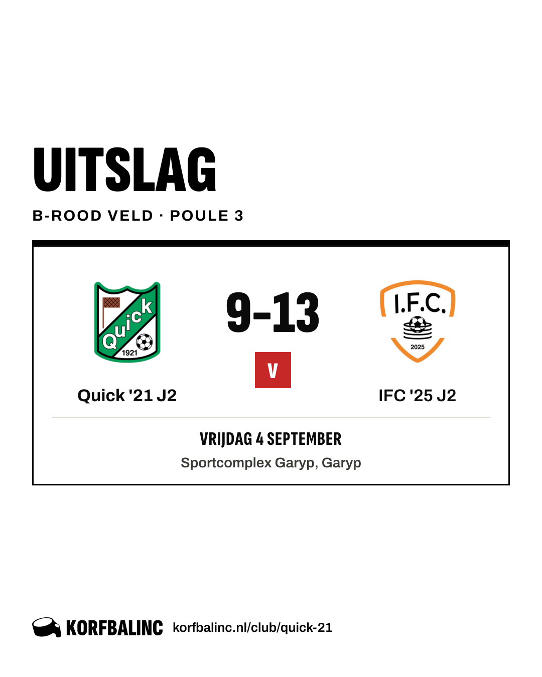 Quick '21 J2 - IFC '25 J2