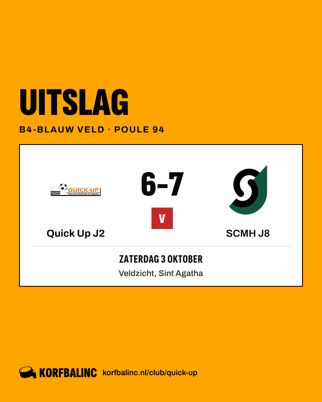 Quick Up J2 - SCMH J8
