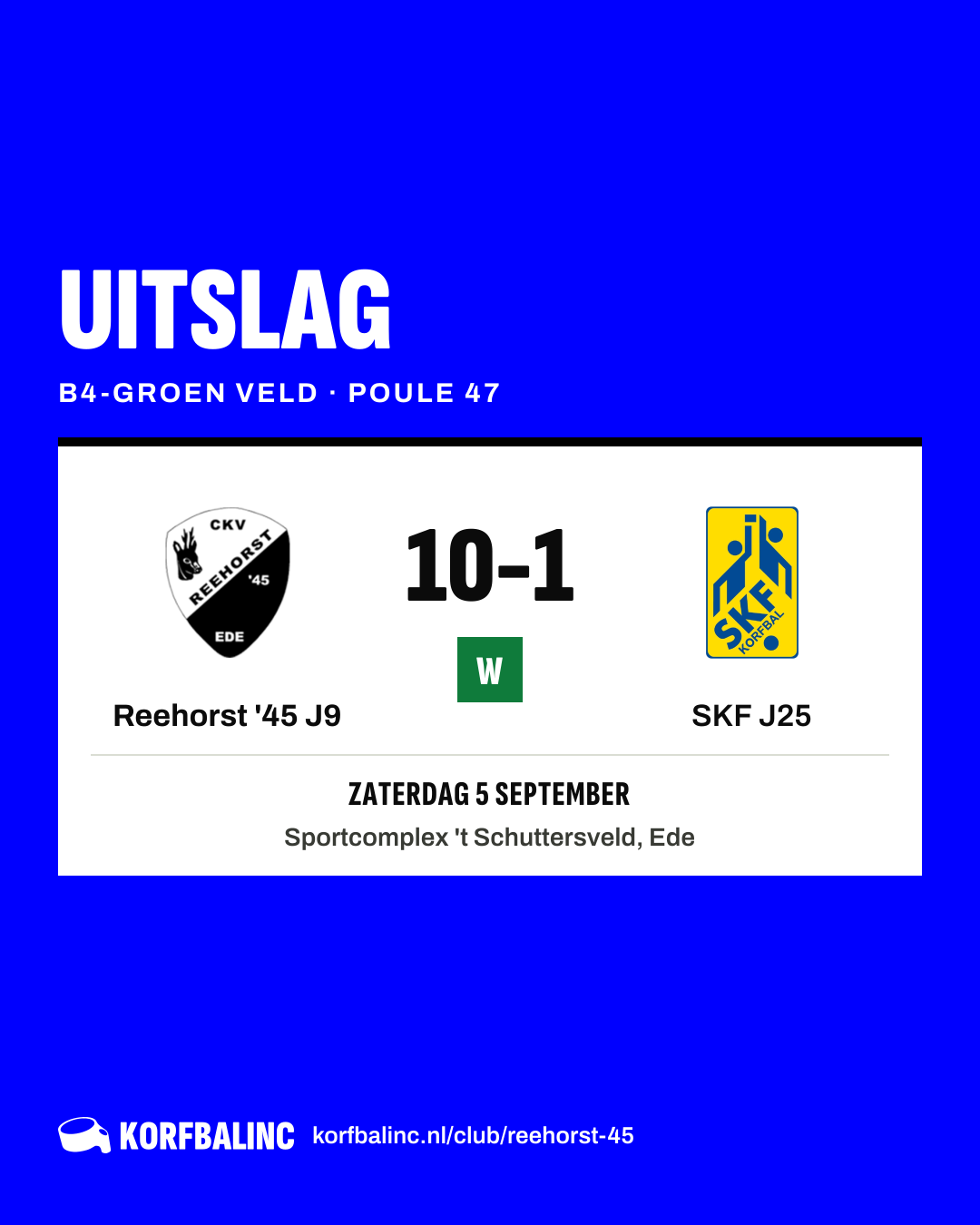 Reehorst '45 J9 - SKF J25