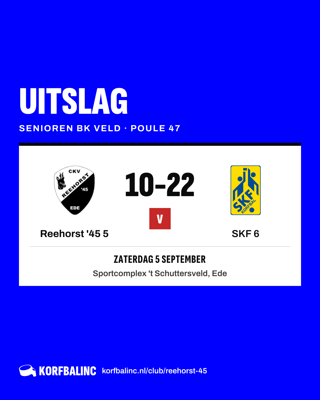 Reehorst '45 5 - SKF 6