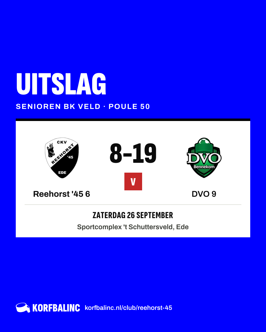 Reehorst '45 6 - DVO 9