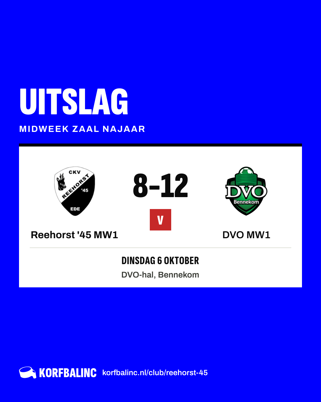 Reehorst '45 MW1 - DVO MW1
