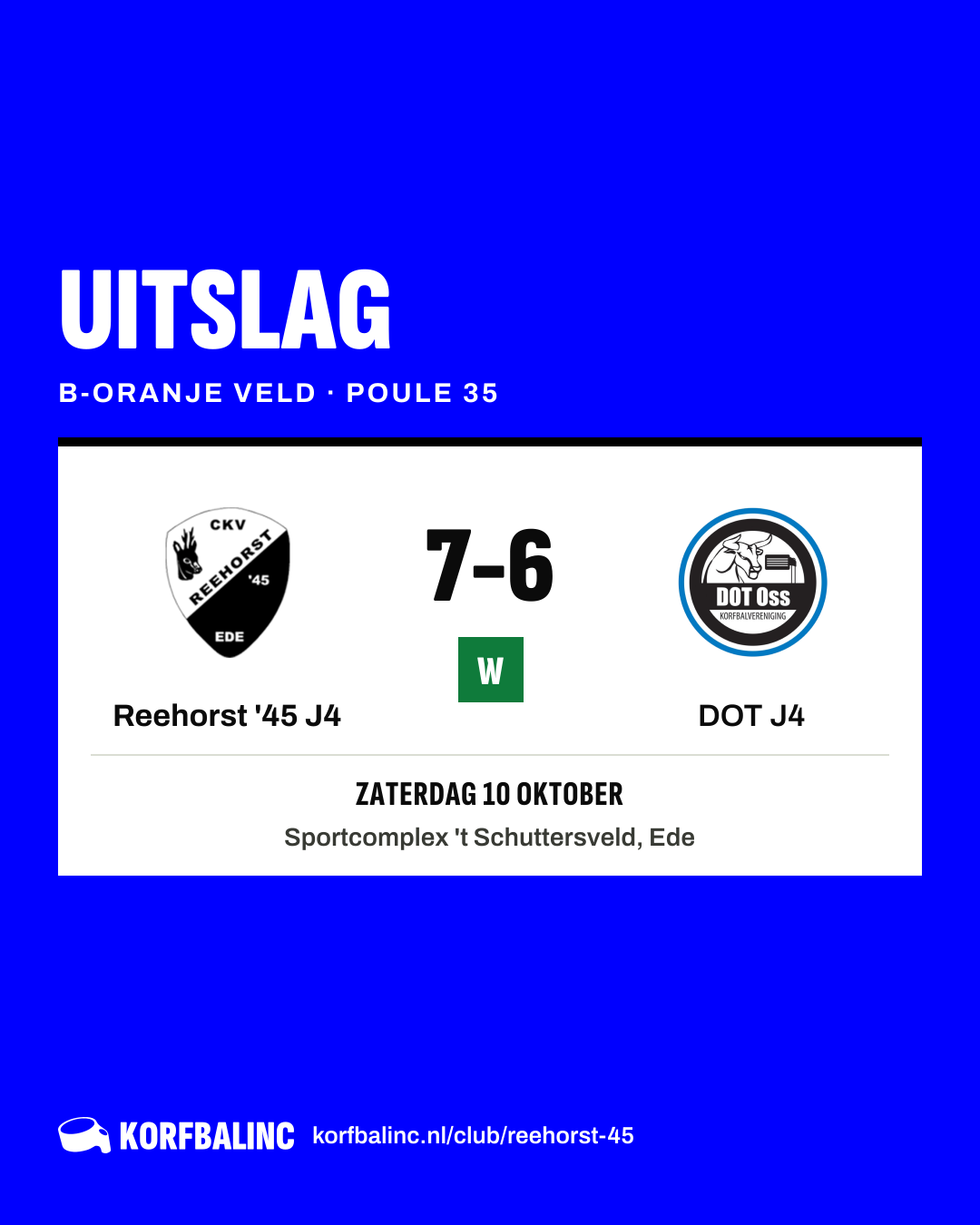 Reehorst '45 J4 - DOT J4