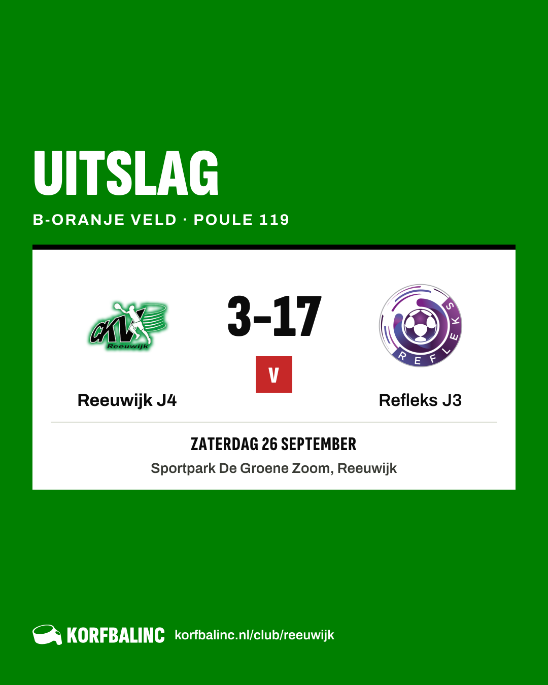 Reeuwijk J4 - Refleks J3