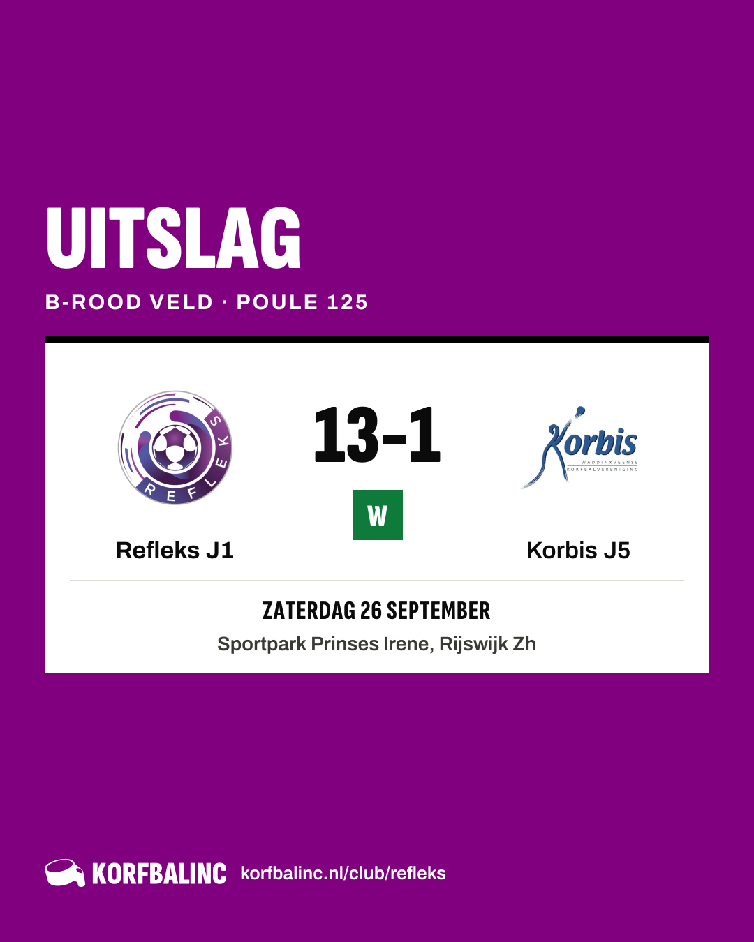 Refleks J1 - Korbis J5