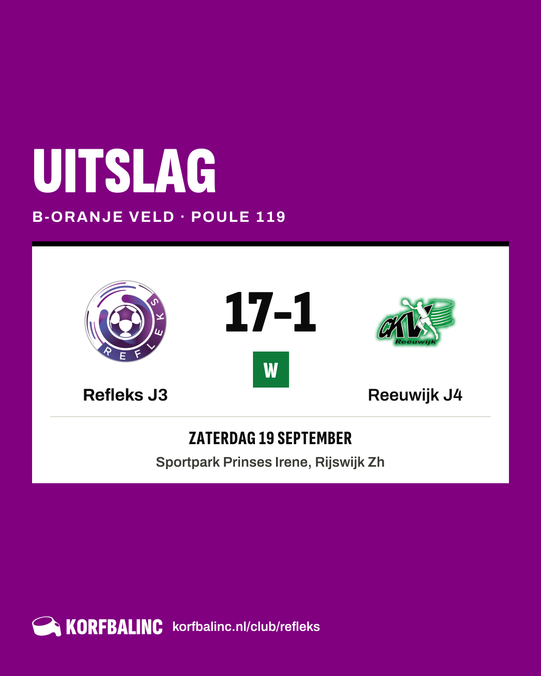 Refleks J3 - Reeuwijk J4
