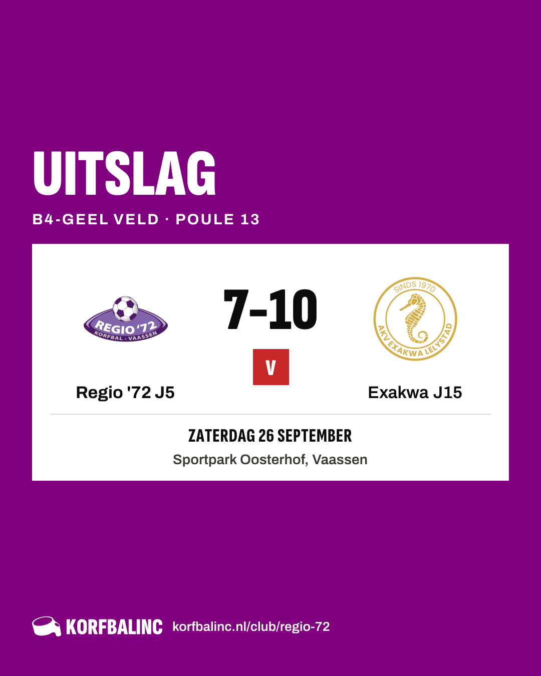 Regio '72 J5 - Exakwa J15