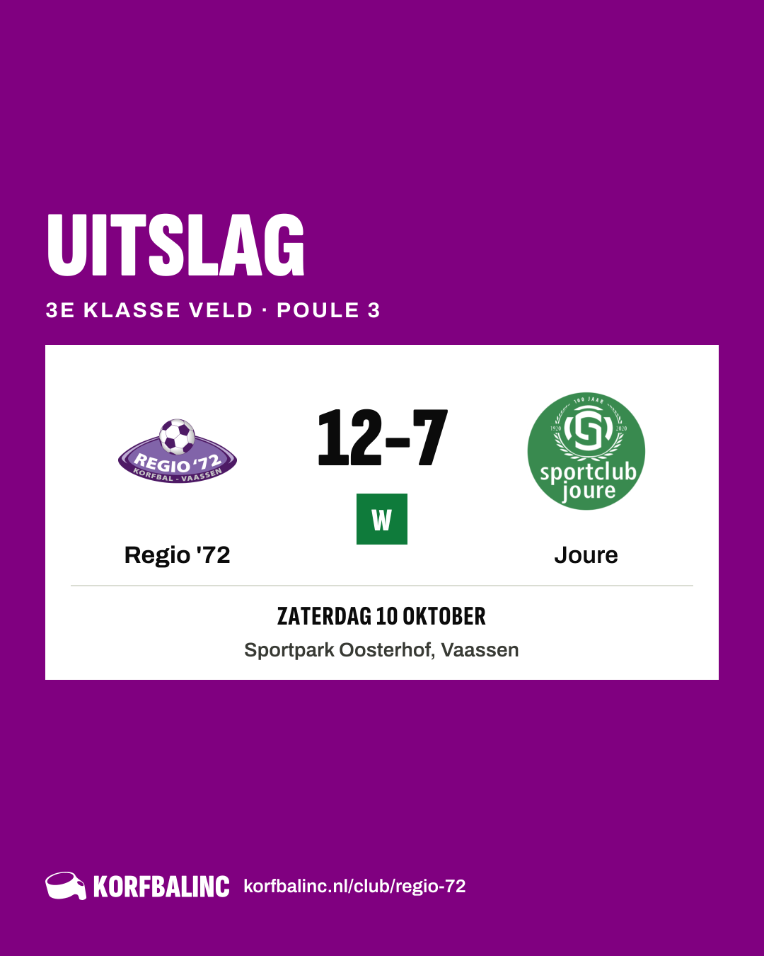 Regio '72 - Joure