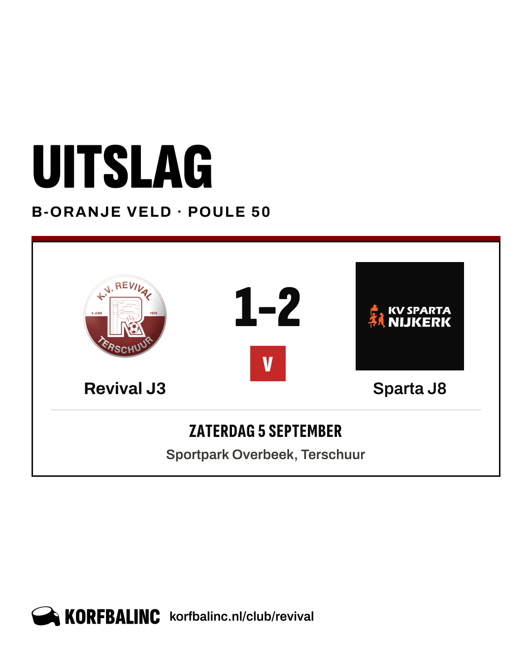 Revival J3 - Sparta J8